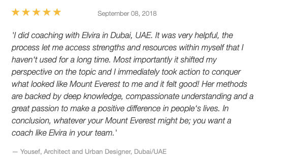 Stress & Emotion Coaching Basel - Testimonial